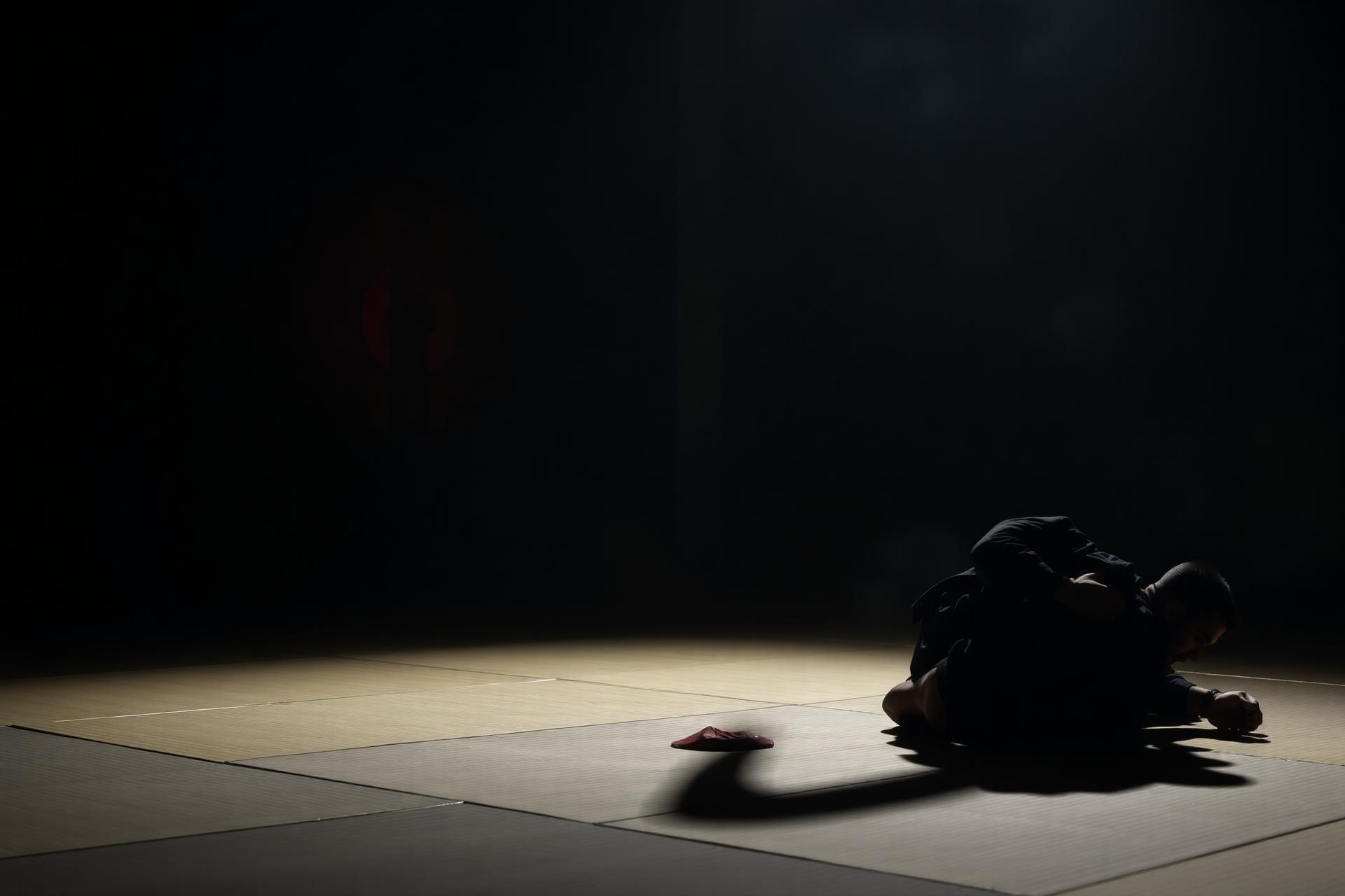Sparring de Jiu-Jitsu Brésilien dans le dojo House of Raijin